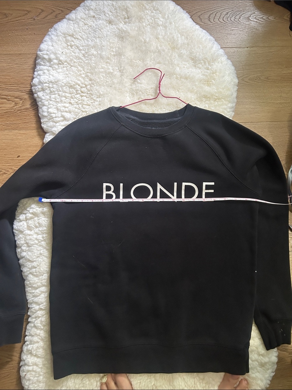 20-21” Ptp S/m Black Women's Crewneck Sweater